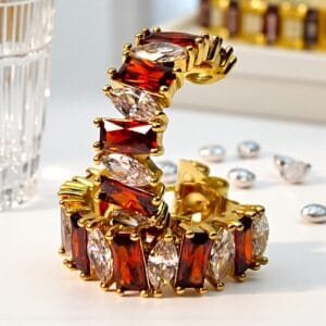 cercei andreea placati aur 14k 1