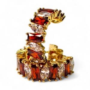 cercei andreea placati aur 14k