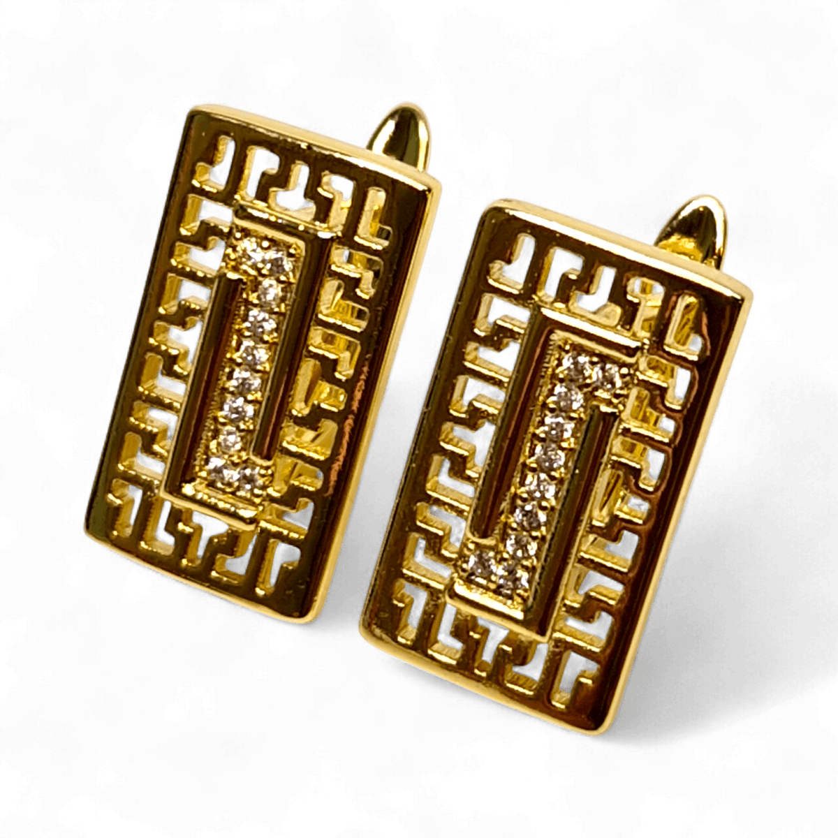 cercei placati aur 14k alessia 2 cercei placati aur 14k alessia 2