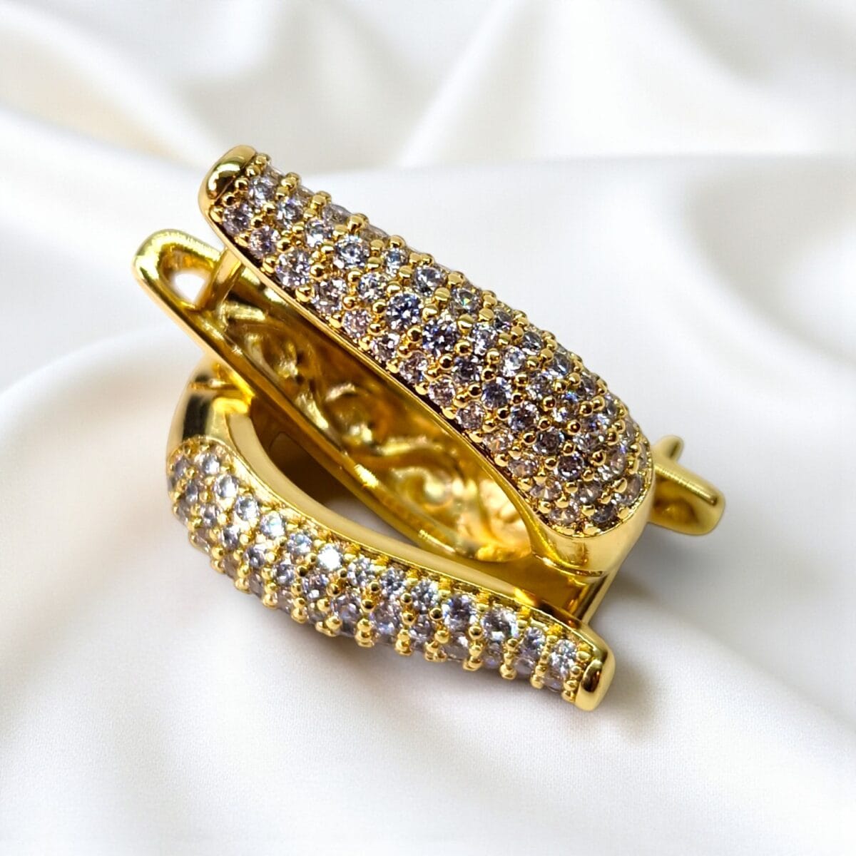 cercei placati aur 14k salma 17 cercei placati aur 14k salma 17