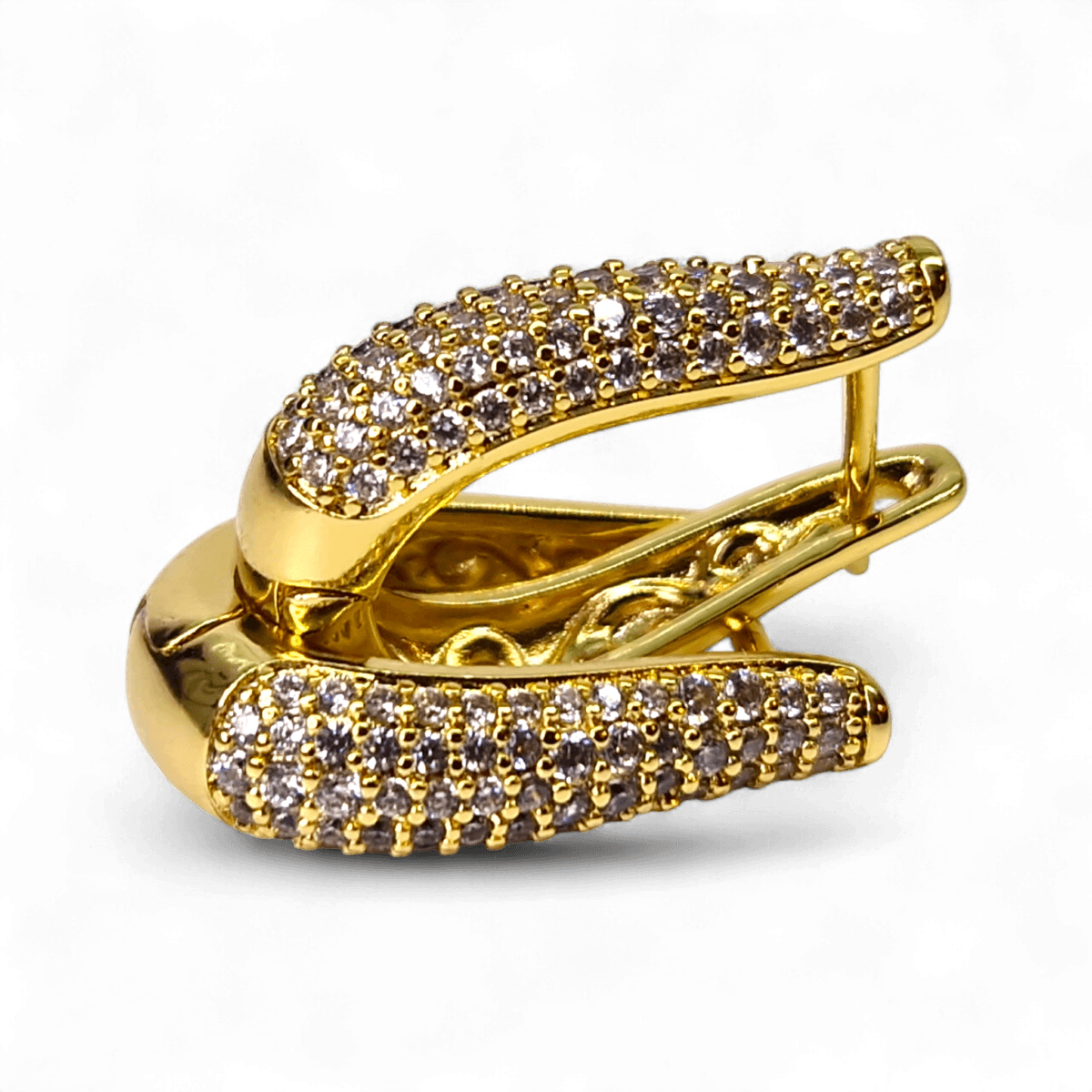 cercei placati aur 14k salma 4 cercei placati aur 14k salma 4