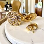 cercei placati aur 18k amira