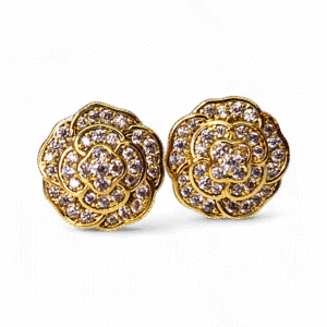 cercei placati aur 18k amira