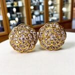 cercei placati aur 18k amira