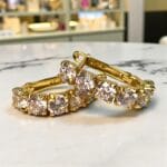 cercei placati aur 18k sydney