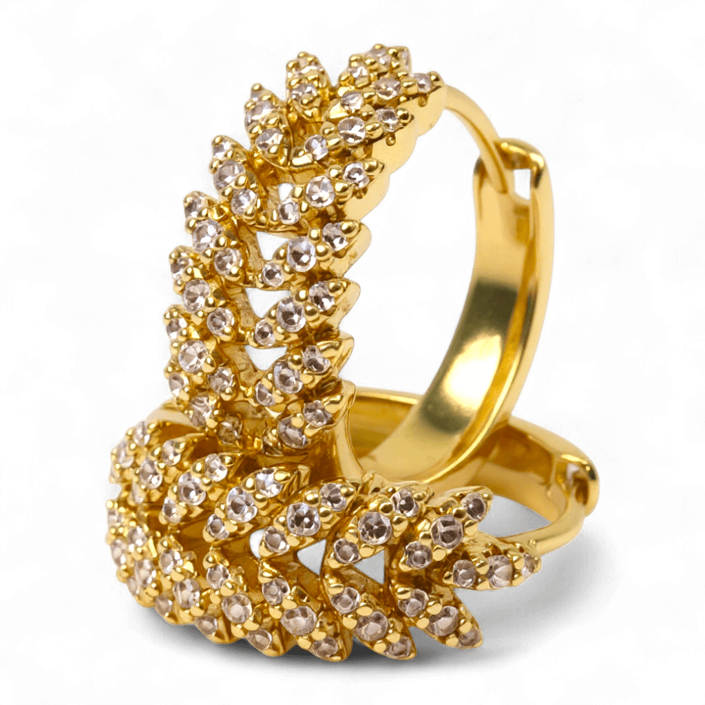 cercei placati aur 18k taylor cercei placati aur 18k taylor