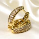 cercei placati aur 18k vanessa