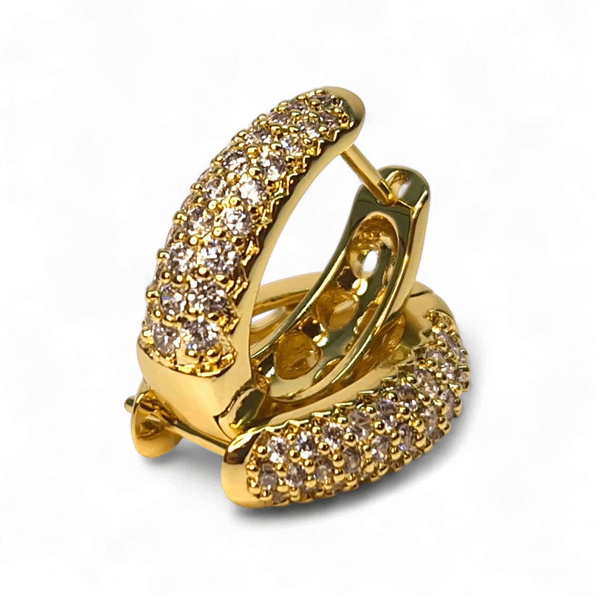 cercei placati aur 18k vanessa 2 cercei placati aur 18k vanessa 2