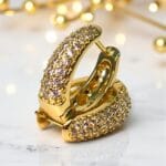 cercei placati aur 18k vanessa