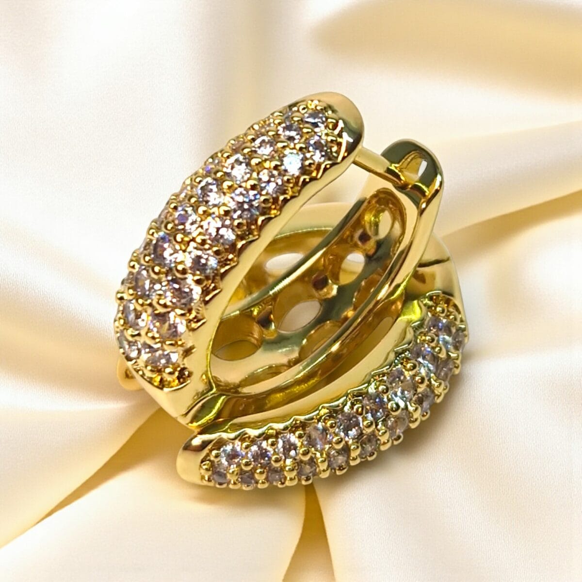 cercei placati aur 18k vanessa 5 cercei placati aur 18k vanessa 5