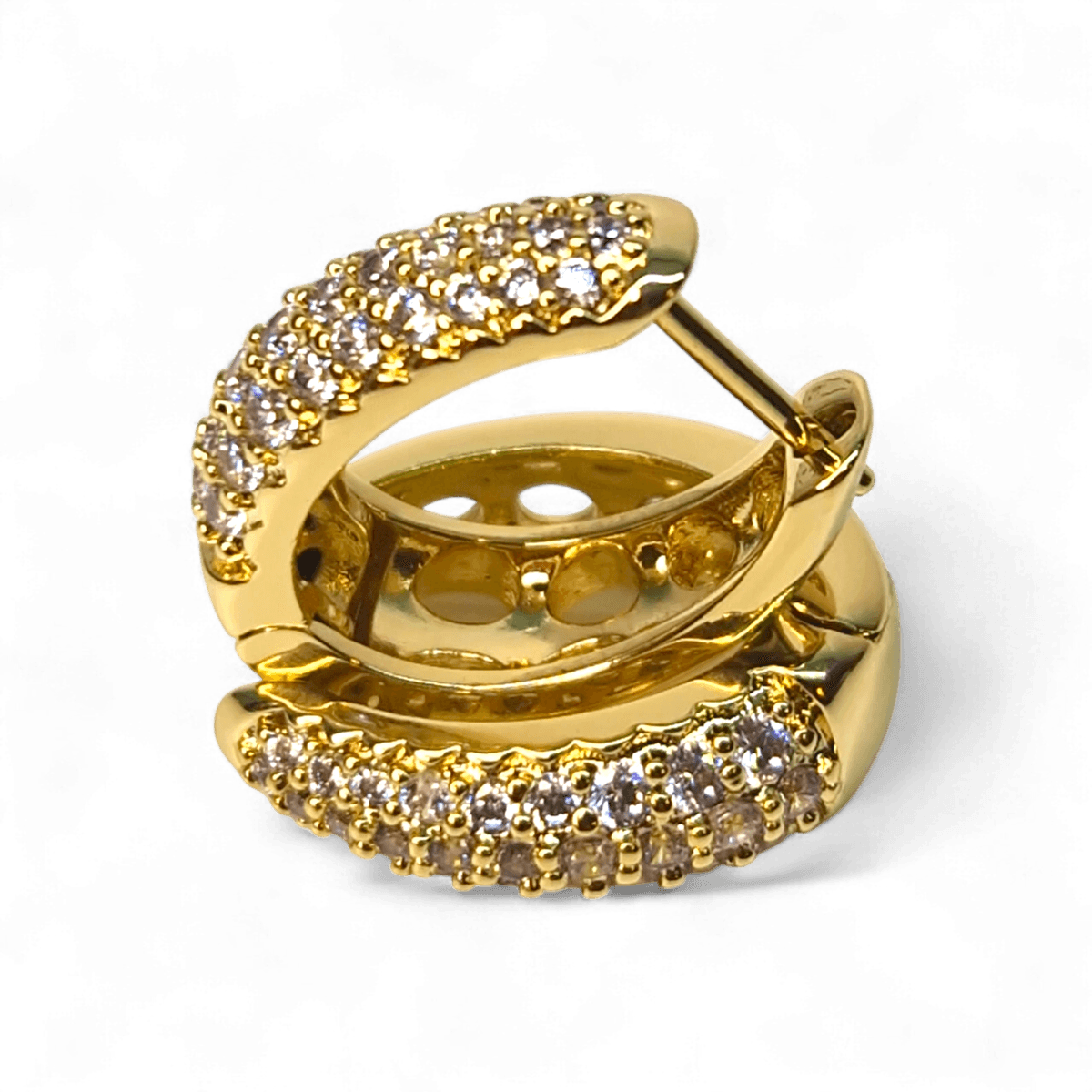 cercei placati aur 18k vanessa 6 cercei placati aur 18k vanessa 6