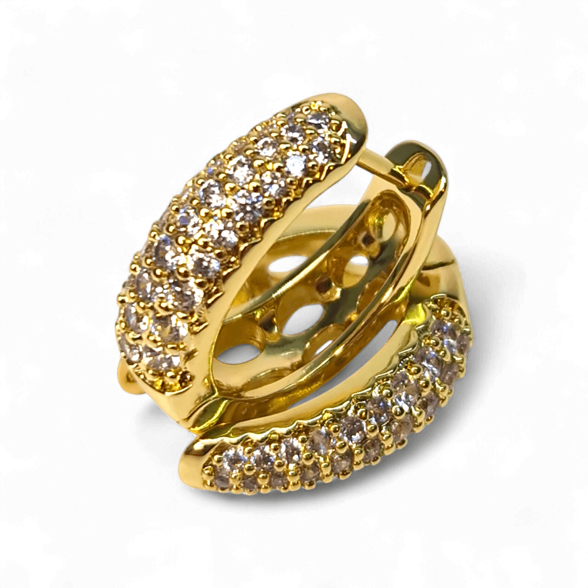 cercei placati aur 18k vanessa 7 cercei placati aur 18k vanessa 7