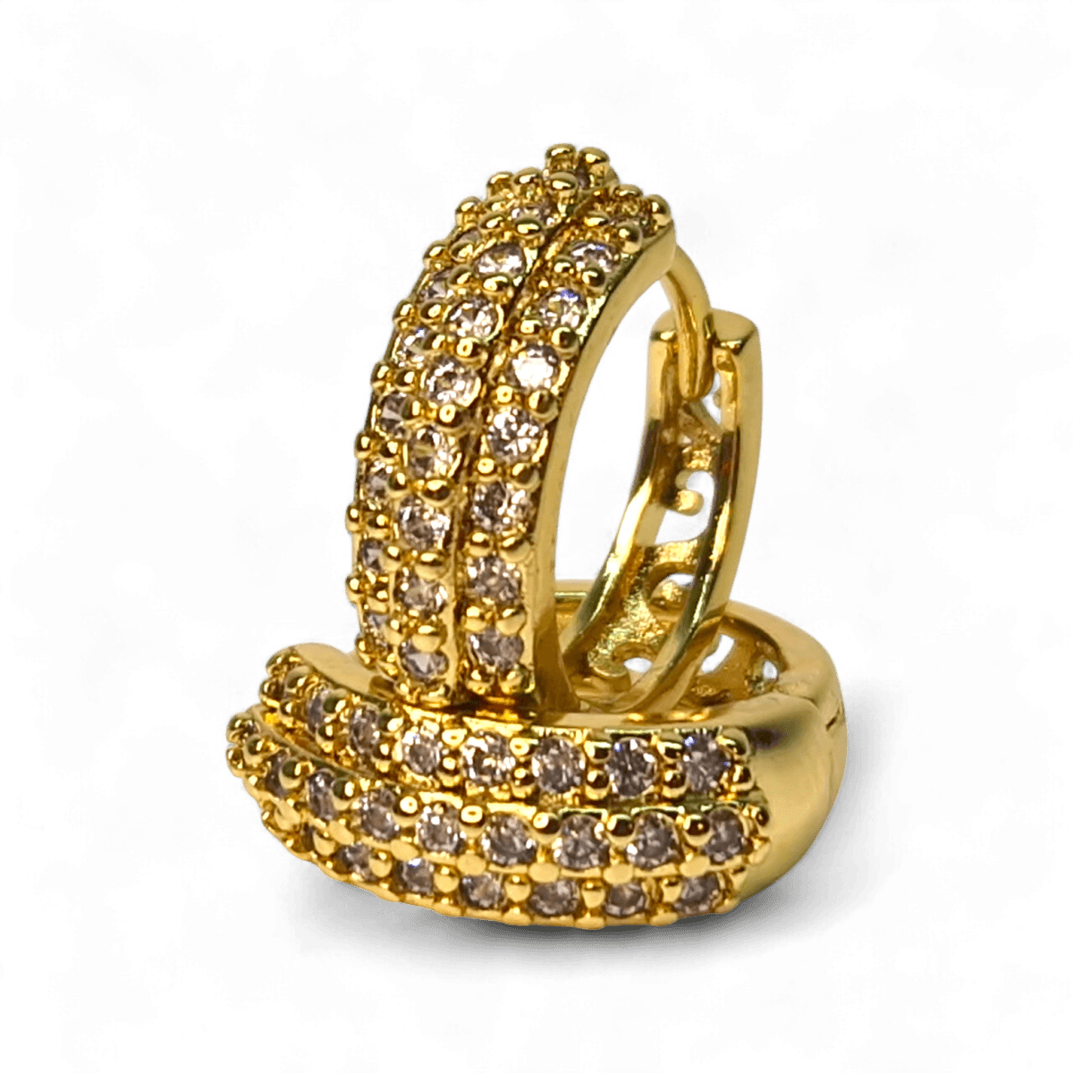 cercei placati aur 18k victoria cercei placati aur 18k victoria