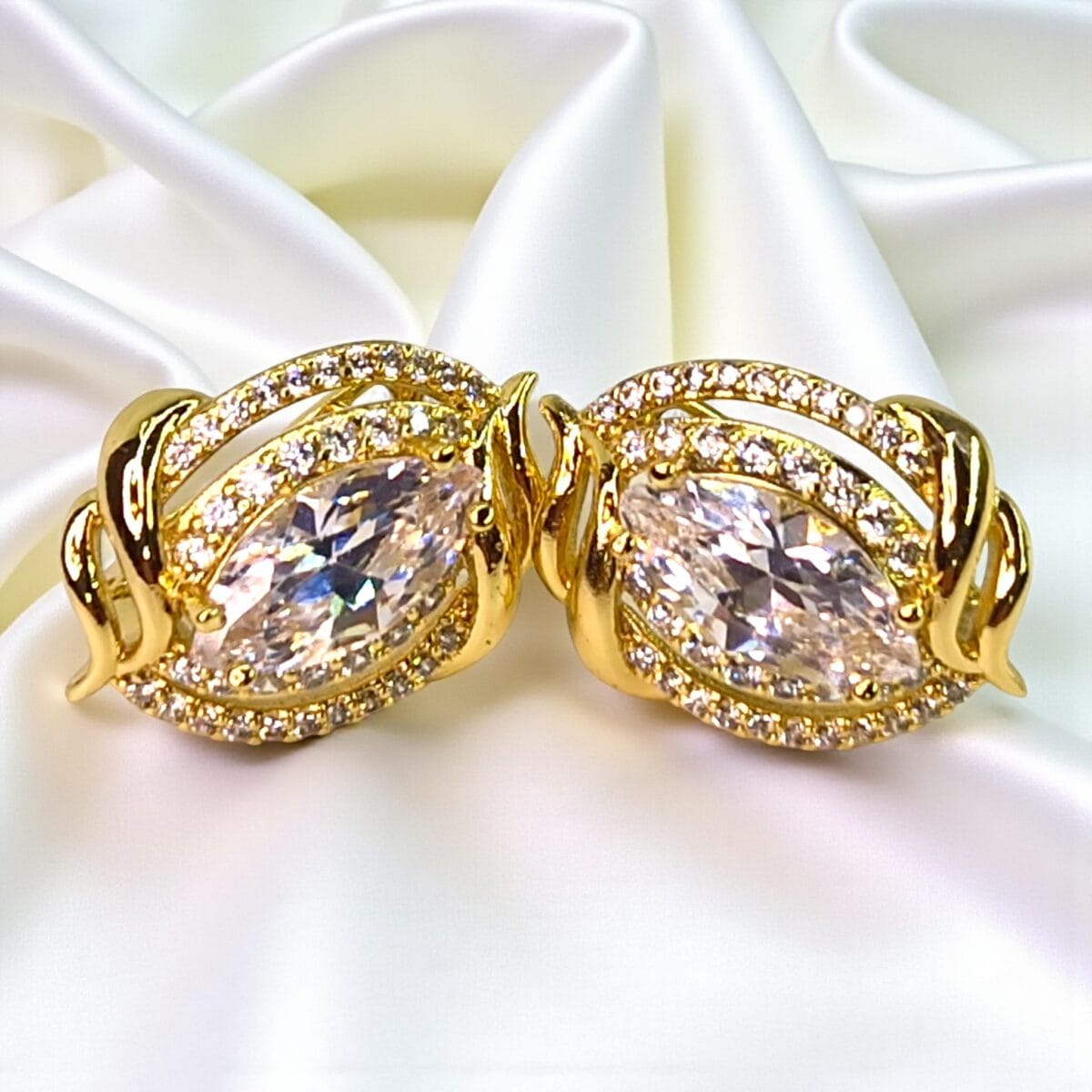 cercei placati aur samantha 1 cercei placati aur samantha 1