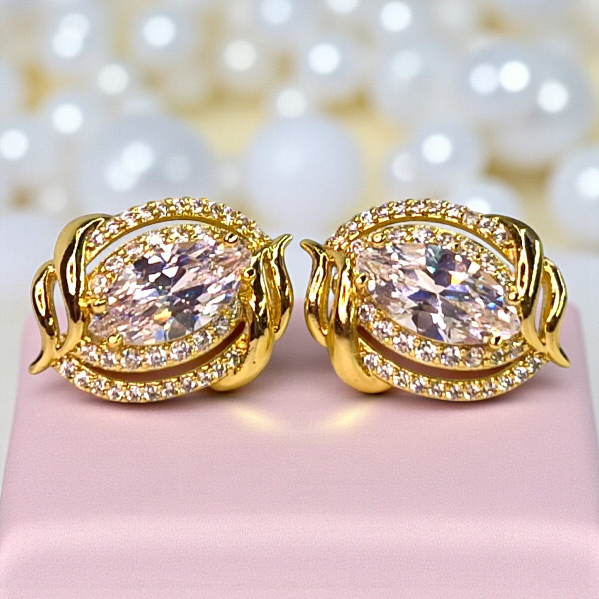 cercei placati aur samantha 3 cercei placati aur samantha 3