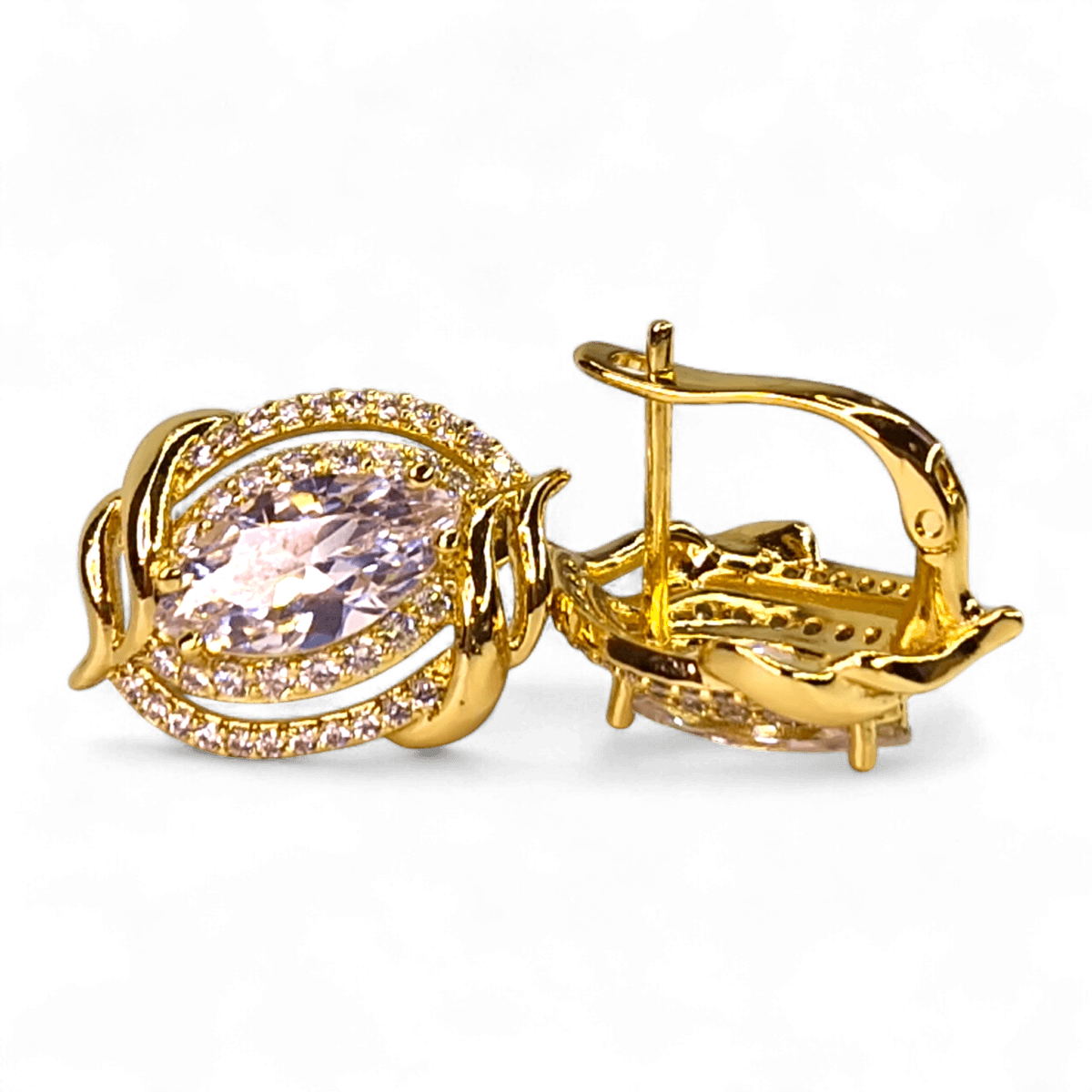 cercei placati aur samantha 6 cercei placati aur samantha 6