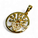 pandantiv placat aur 14k rebeca