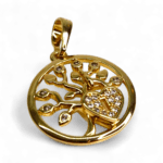 pandantiv placat aur 14k rebeca