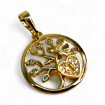 pandantiv placat aur 14k rebeca